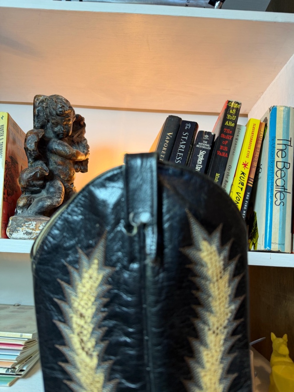 Larry Mahan 1970’s western boots with snakeskin - Picture 4 of 9
